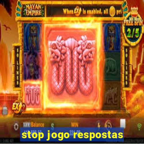 stop jogo respostas